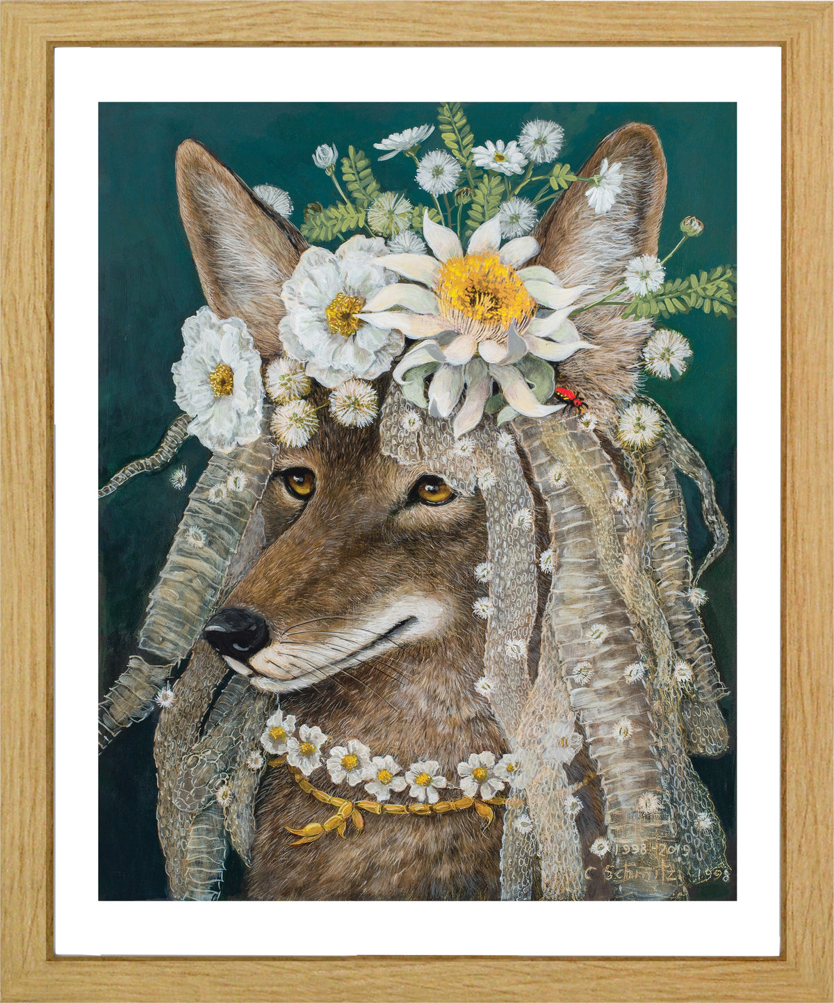 Amber-Eyed Bride Print