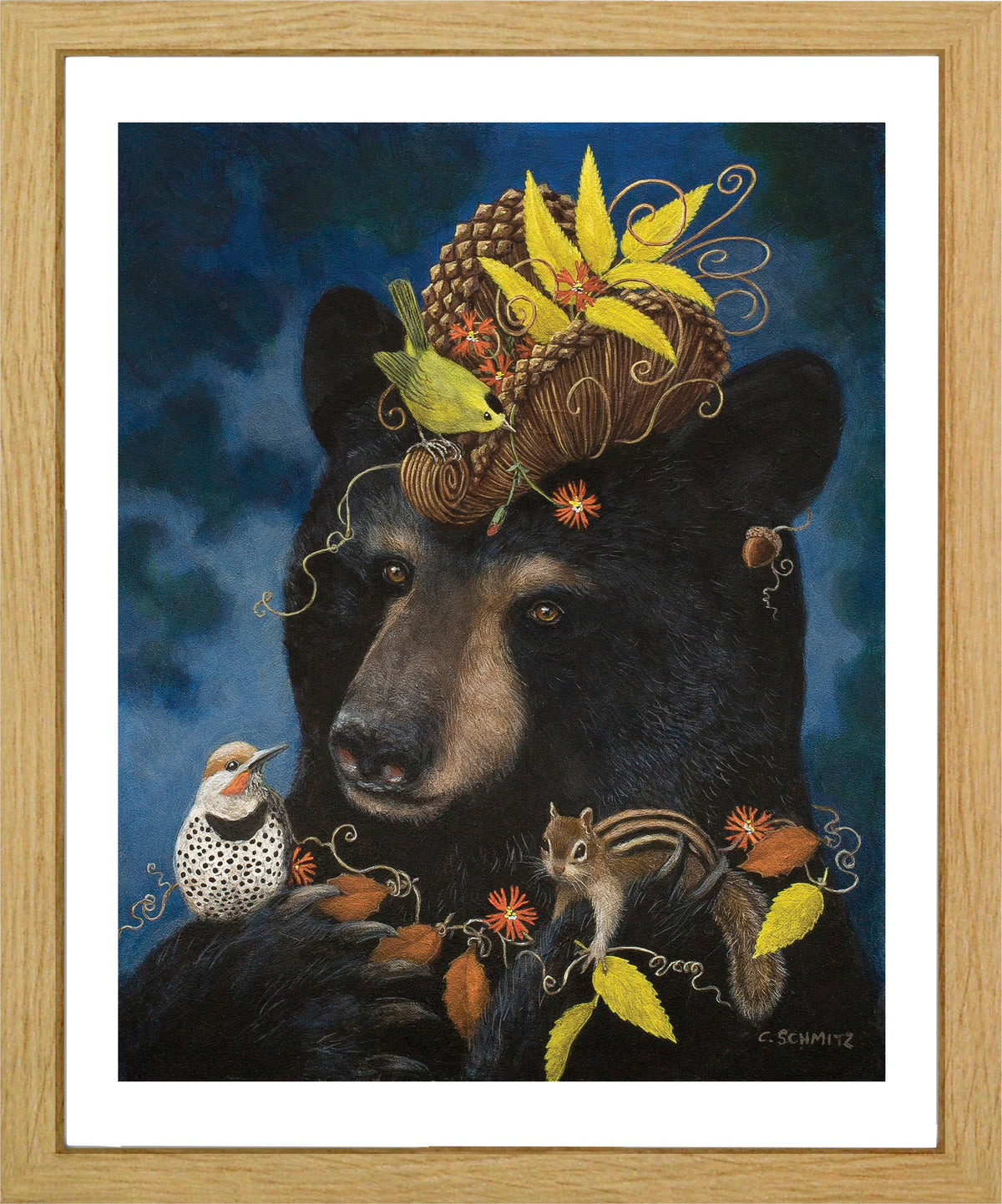 Barbeara's Art Deco Hat Print