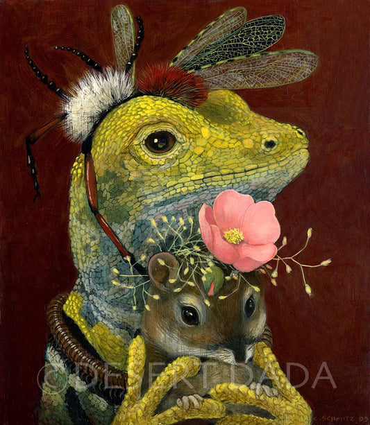 Desert Odd Couple Print