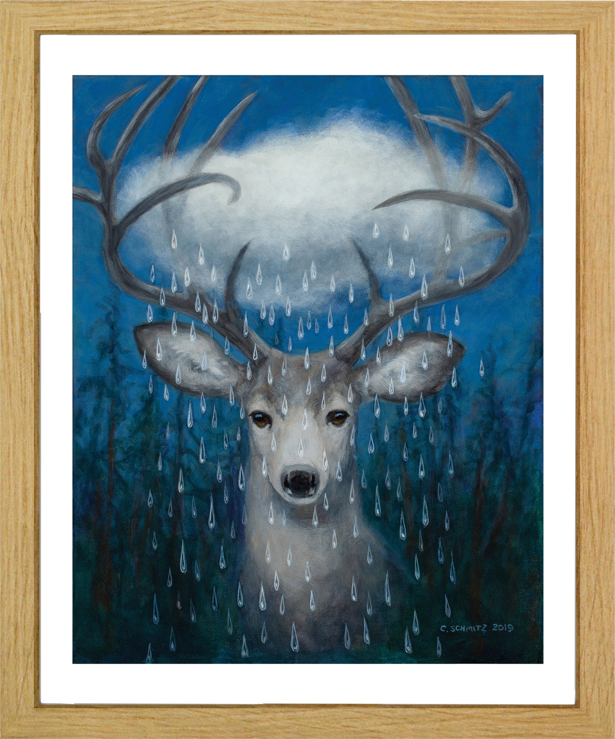 Forest Rain Print
