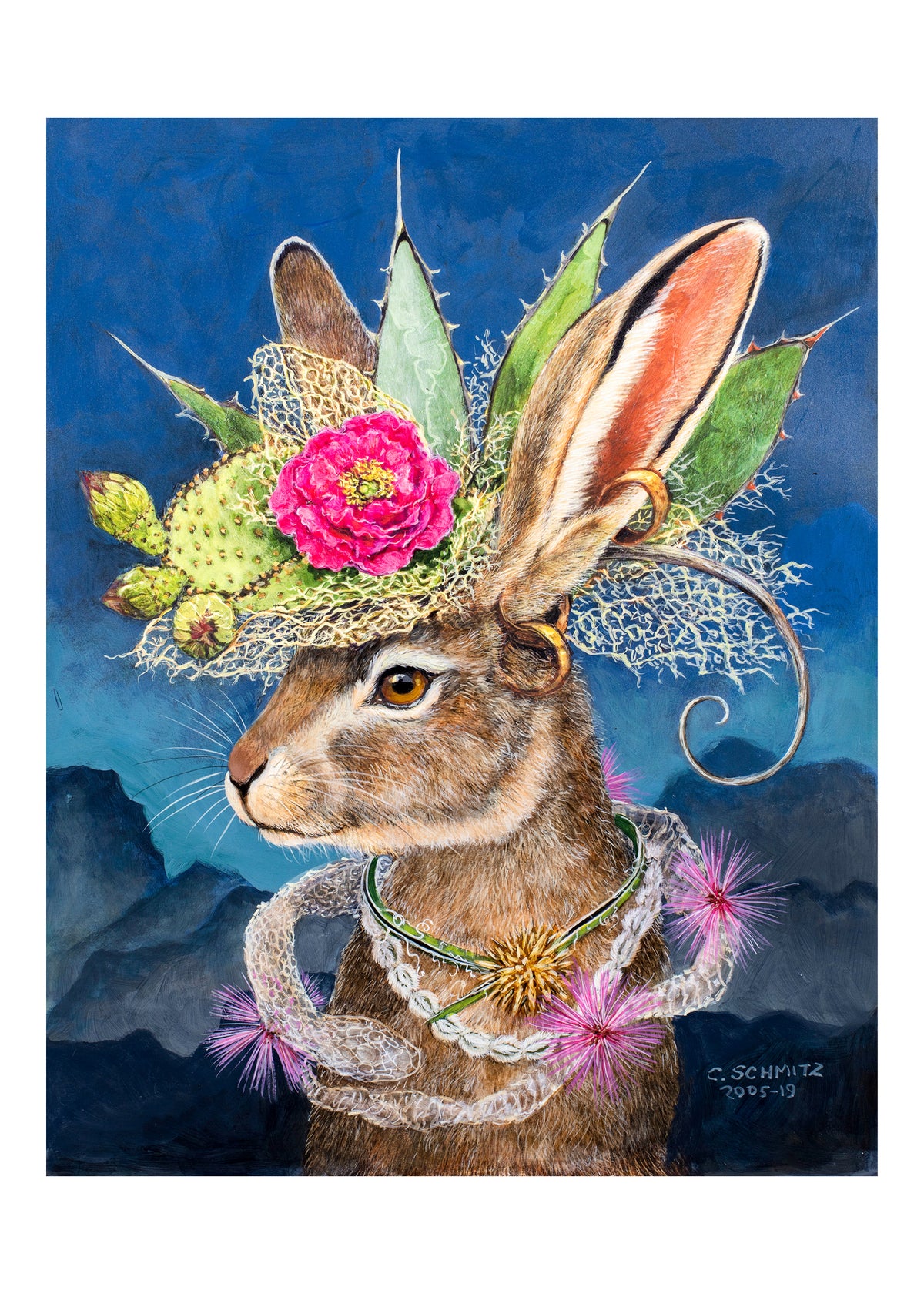 Jackrabbit in Fantastic Hat
