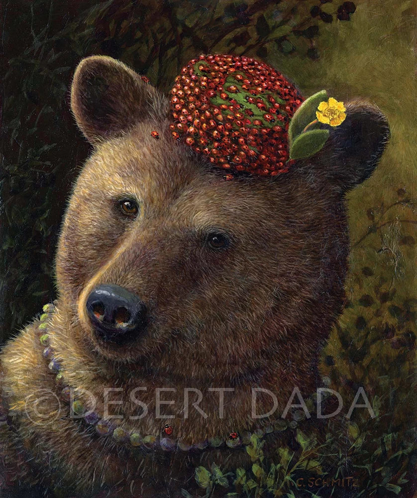 Ladybug Pillbox Print