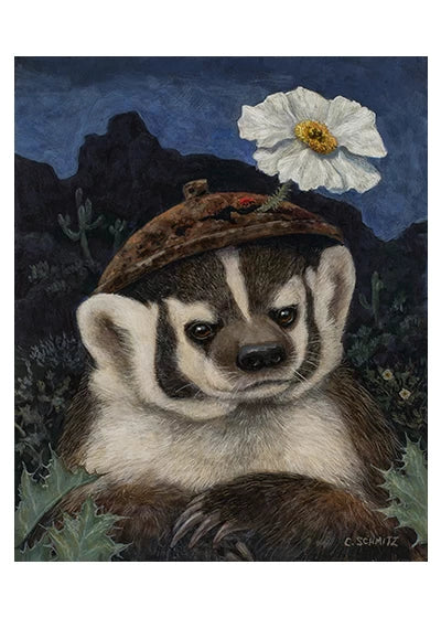 The Good Badger Print