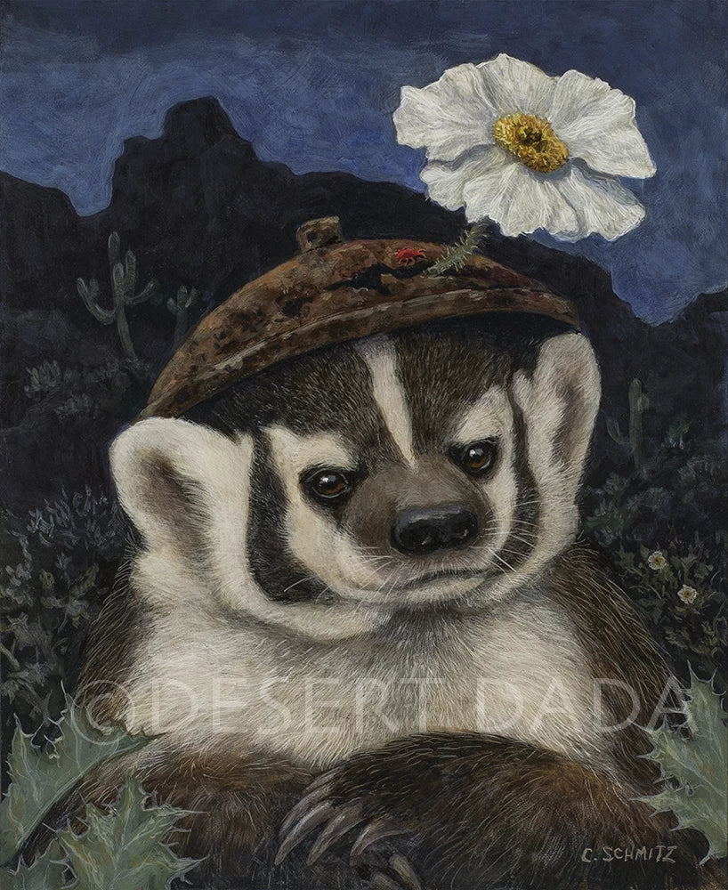 The Good Badger Print