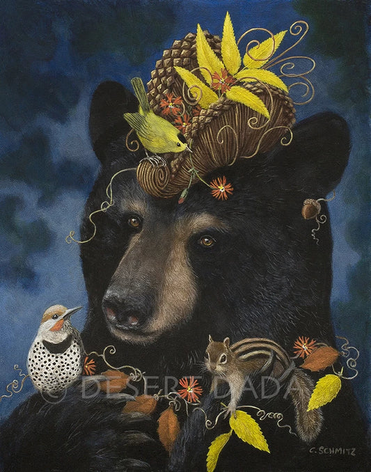 Barbeara’s Art Deco Hat Print