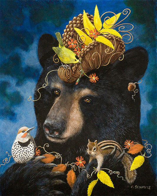 Barbeara's Art Deco Hat Print