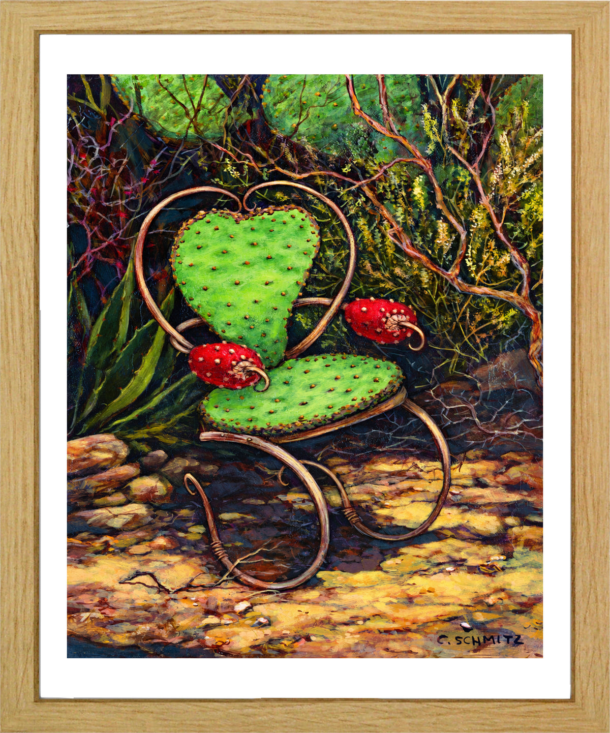 Desert Rocking Chair Print - 8x10 Paper