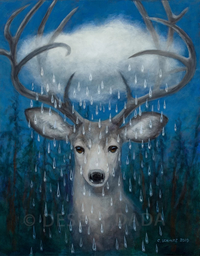 Forest Rain Print