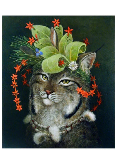 Glorious Forest Hat Print