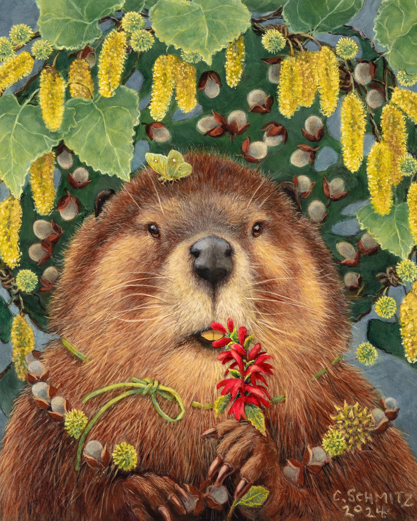 June Beaver Print