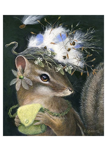 Little Green Purse Print